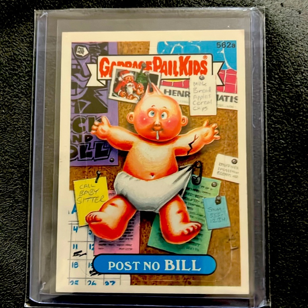 Garbage Pail kids card